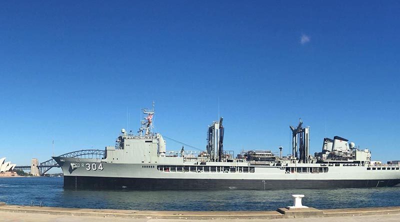 First Lady of the Fleet – HMAS Success.