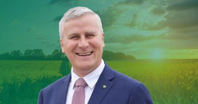 Michael McCormack, Minister for Veterans Affairs.