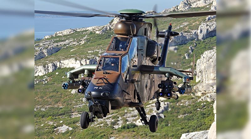 The first of 36 retrofits ordered by the French Ministry of Defence – and designated by France as Tiger Mk II. Airbus Helicopters photo.