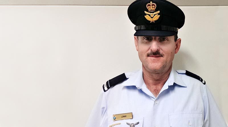 Flying Officer (AAFC) Paul Lemar, incoming Commanding Officer of No 602 Squadron, AAFC.