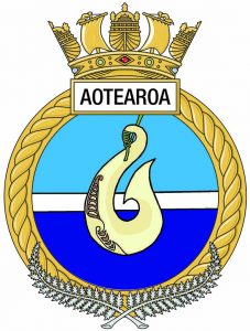 HMNZS Aotearoa's badge