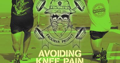 Frogman Project – avoiding knee pain