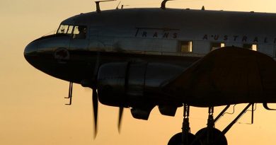 FILE PHOTO: A C-47 (DC3) at Avalon Airshow. Safe to say the aircraft in this story is not in similar condition. Photo by Brian Hartigan, 2005.