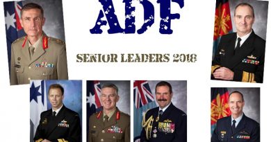 ADF senior leaders – 2018