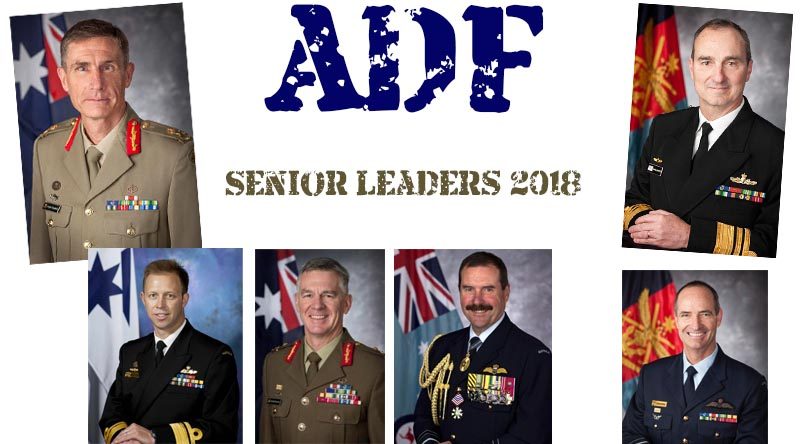 ADF senior leaders – 2018