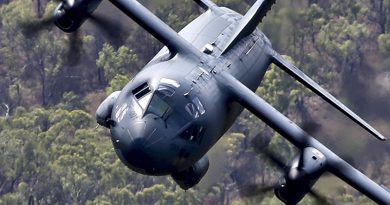 RAAF C-27J Spartan. Photo by Corporal David Said.