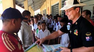 Gary Stone in Timor Leste.