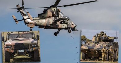 A 'new' Tiger, Taipan and Boxer on show at Exercise Chong Ju 2018. Photo by Corporal Nunu Campos.