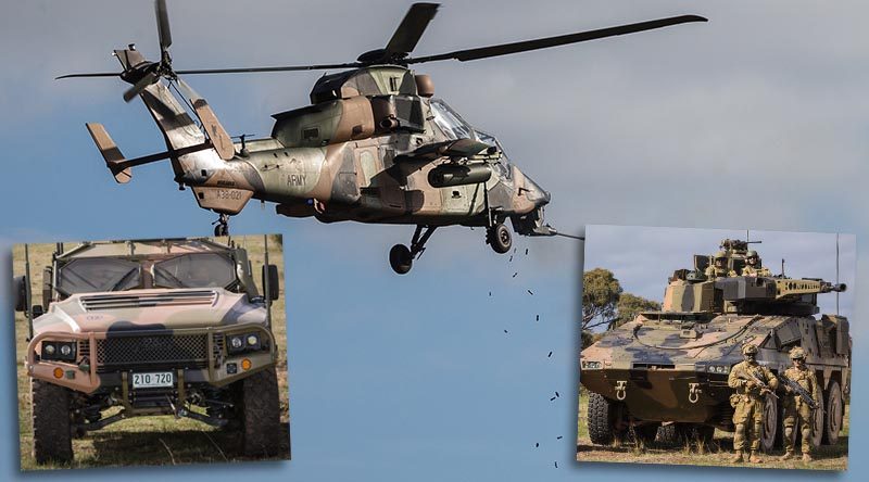 A 'new' Tiger, Taipan and Boxer on show at Exercise Chong Ju 2018. Photo by Corporal Nunu Campos.