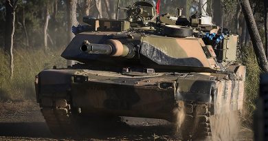 An Australian Army M1 Abrams tank on live-fire exercise at Shoalwater Bay during Exercise Diamond Strike 2018. Photo by Corporal Oliver Carter.