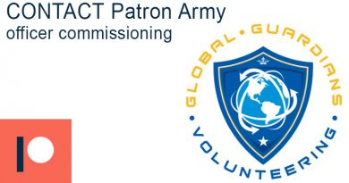 New member welcomed to the CONTACT Patron Army – Global Guardians Volunteering