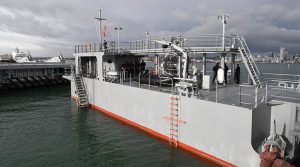 The Royal New Zealand Navy’s new seamanship training facility at Devonport Naval Base. NZDF photo.