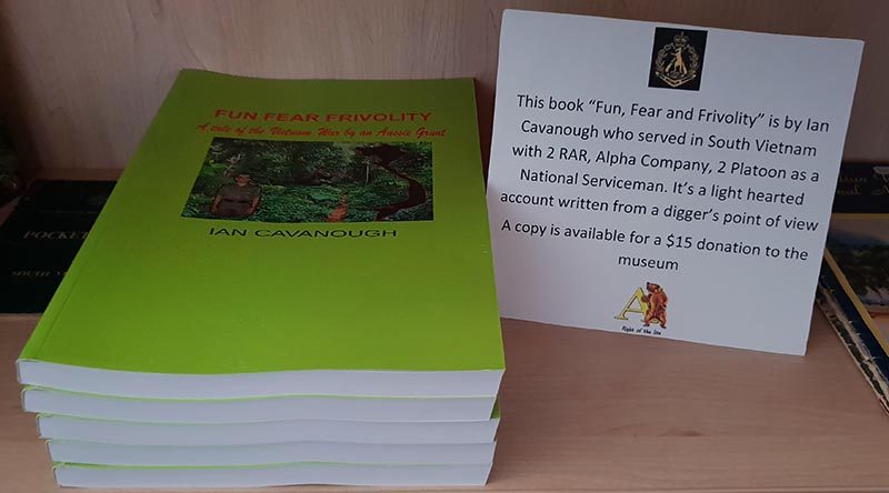 Ian Cavanough's book Fun, Fear, Frivolity now available as a paper book.