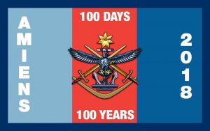 A commemorative souvenir patch produced by the ADF Cadets: designed by CCPL Verryt-Reid and printed/produced by CUO Alexander White (703 Squadron, City of Fremantle). 