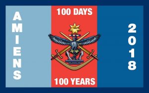 A commemorative souvenir patch produced by the ADF Cadets: designed by CCPL Verryt-Reid and printed/produced by CUO Alexander White (703 Squadron, City of Fremantle).