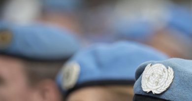 Australian Peacekeepers parade in Canberra on National Peacekeepers and Peacemakers Day (2017). Photo by Jay Cronan.