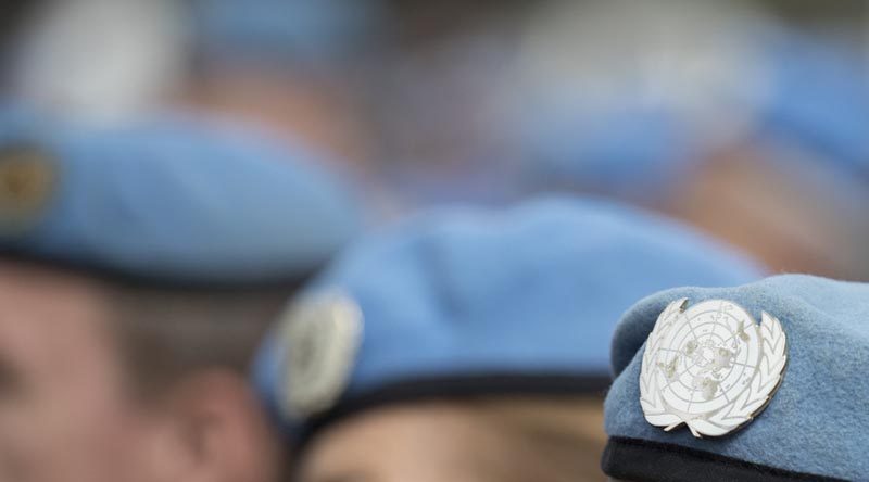 Australian Peacekeepers parade in Canberra on National Peacekeepers and Peacemakers Day (2017). Photo by Jay Cronan.