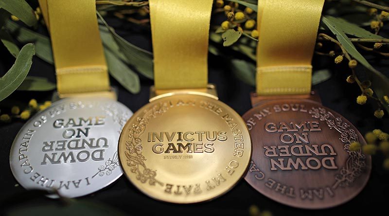 Invictus games 2018 medals