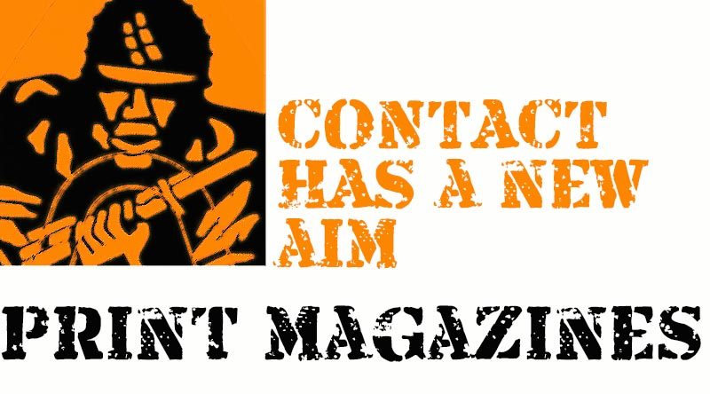 CONTACT has a new aim – print magazines. Will you support us?