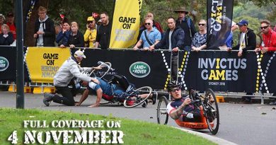 CONTACT's coverage of Invictus Games 2018 will be published in a special Issue of COMBAT Camera magazine on 4 November.