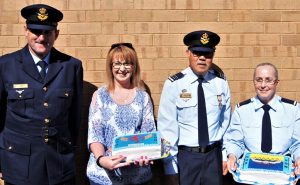 The Commanding Officers of 602 and 622 Squadrons were presented with these special cakes to celebrate the 2018 Combined Annual Parade.