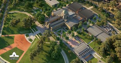 Artist's impression of the Australian War Memorial expansion. AWM image.