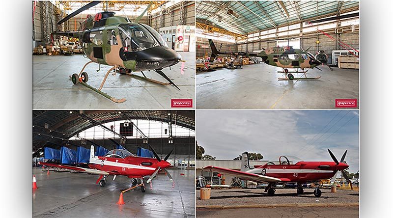 Australian military used aircraft auction.