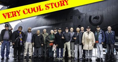 New Zealand Army Vietnam Veterans in front of NZ7002 – the same Royal New Zealand Air Force C-130 Hercules that flew them to the Vietnam War on 8 May 1969. NZDF photo.