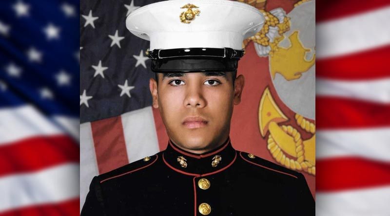 Lance Cpl. Sandoval-Pereyra, US Marine Corps, died after vehicle accident in Australia, 28 May 2019.