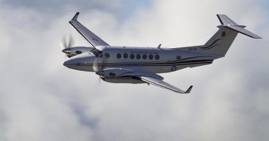 No. 38 Squadron KA350 King Air. Photo by Corporal Glenn McCarthy.