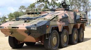 The Australian Army’s first Boxer at Enoggera Barracks. Photo by Sergeant Max Bree.