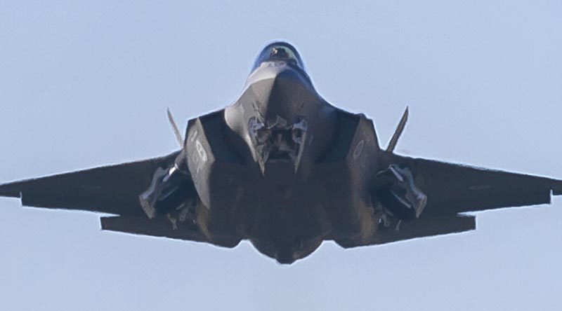 An F-35A Joint Strike Fighter from No.3 Squadron at RAAF Base Richmond. Photo by Sergeant Christopher Dickson.