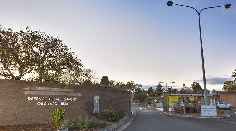 Defence Establishment Orchard Hills. Photo by Corporal Oliver Carter.