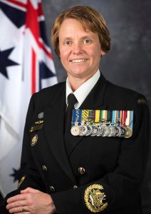 Warrant Officer of the Navy Deb Butterworth. Photo by Leading Seaman James McDougall.