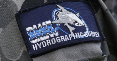 Hydrographic Survey Blue Crew patch.