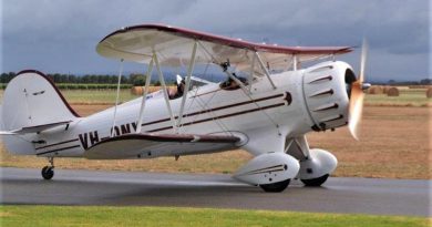 Air Force Cadets from Adelaide’s southern squadrons enjoyed a Pilot Experience flight in a classic Waco biplane. Image by FLTLT(AAFC) Ian Harlow, 906 Aviation Training Squadron