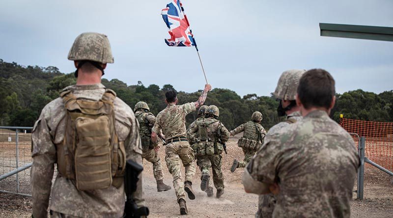 International action during the Australian Army Skills at Arms Meeting 2019 held at Puckapunyal, Victoria. Photo by Corporal Jessica de Rouw.