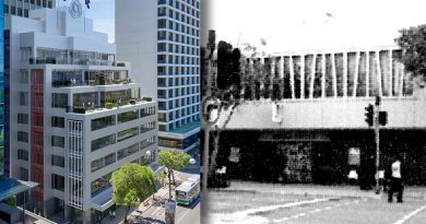 Artist's impression of the new ANZAC House in the Perth CBD, replacing the old building in a knock-down-rebuild project expected to be complete in 2020.