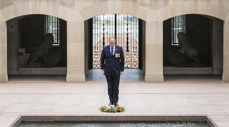 Director of the Australian War Memorial Matt Anderson. AWM photo.