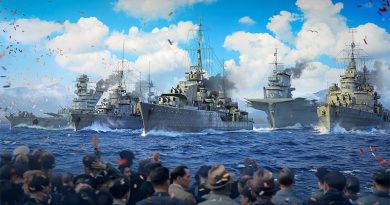 World of Warships naval review for VE Day 75th anniversary