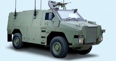 Artist's impression of New Zealand's new Bushmaster.