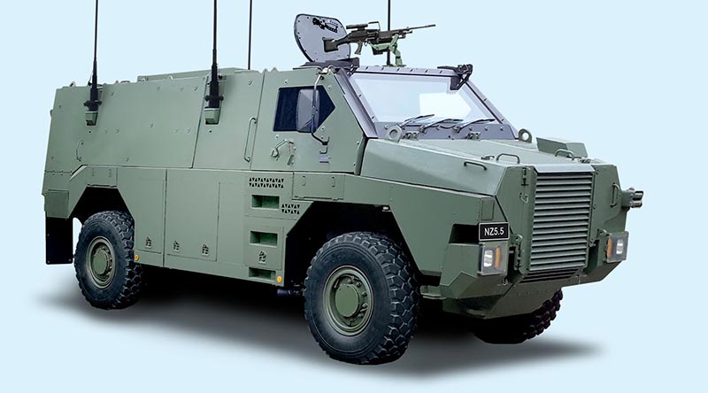 Artist's impression of New Zealand's new Bushmaster.