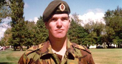 Private Len Manning, who was killed in action in East Timor on 24 July 2000. NZDF photo.