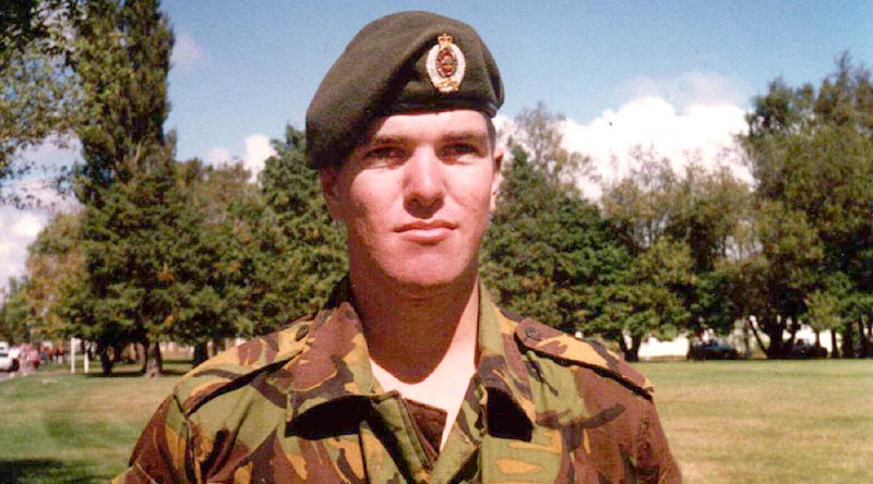 Private Len Manning, who was killed in action in East Timor on 24 July 2000. NZDF photo.