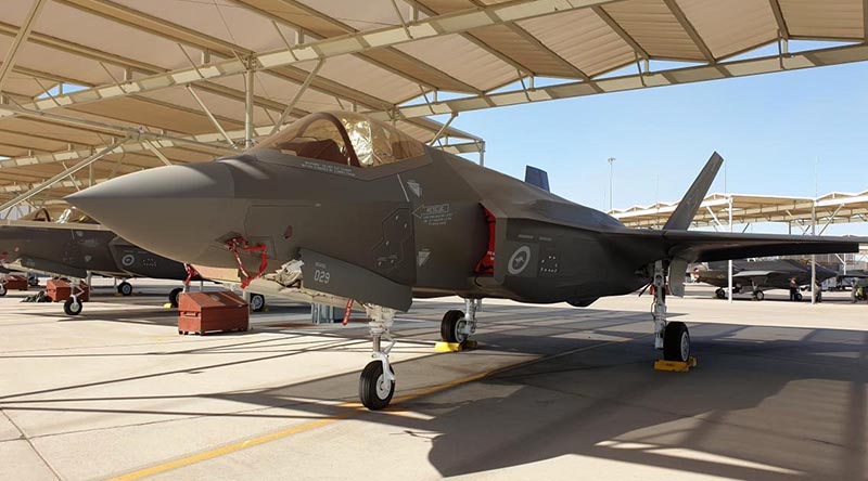 The 30th F-35A Lightning II accepted from prime contractor Lockheed Martin.