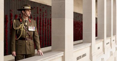 Chief of the Defence Force General Angus Campbell at the Australian War Memorial. Photo: Jay Cronan