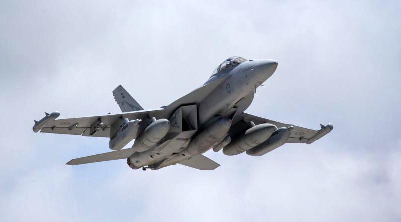 A RAAF EA-18G Growler. Photo by Sergeant Guy Young