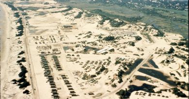 1ATF logistics base at Vung Tau, 3 November 1966. US Army photo.