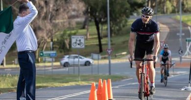 ADF cyclist Major Paul Watson placed 5th in the hill climb event held as part of the Australian Parliament Sports Club’s Recognition Sports Festival.