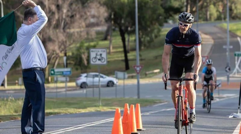 ADF cyclist Major Paul Watson placed 5th in the hill climb event held as part of the Australian Parliament Sports Club’s Recognition Sports Festival.
